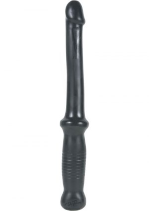 Anal Push Silagel Wand 12 Inch Black