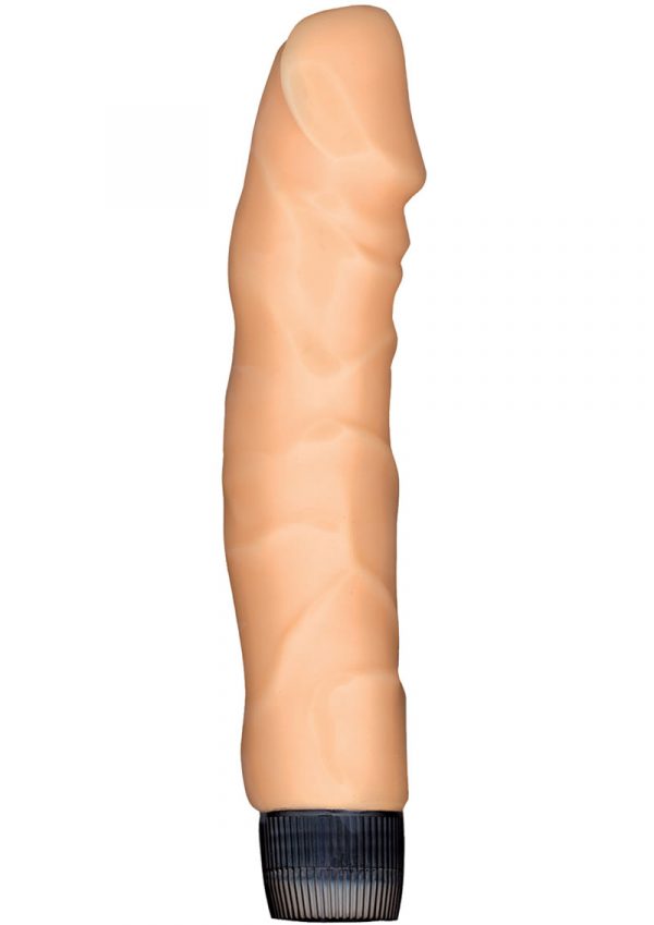 Natural Skin Big Boss Vibrator 9 Inch Flesh