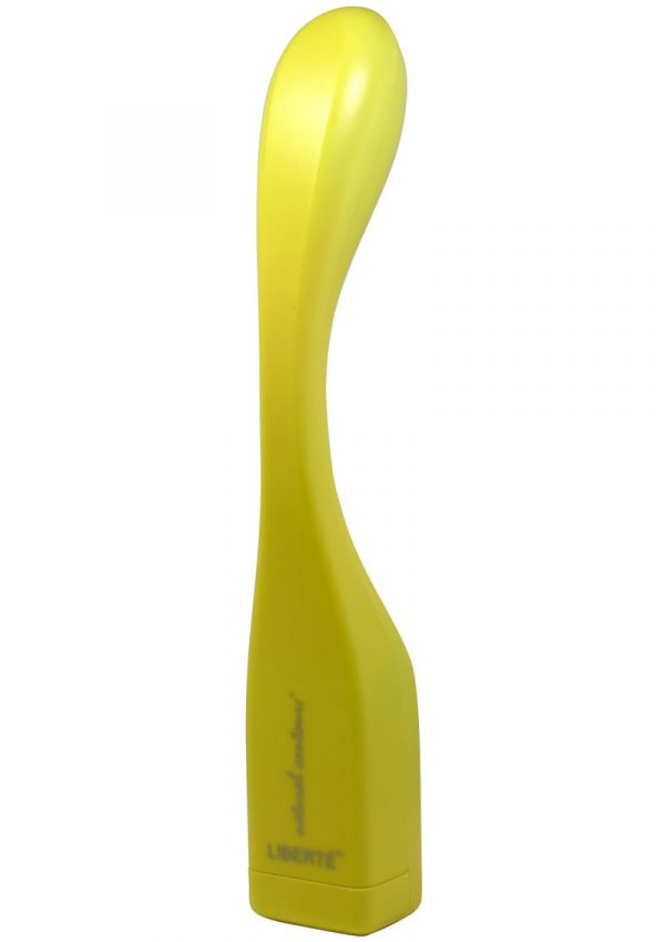 Natural Contours Liberte Massager 8 Inch Yellow