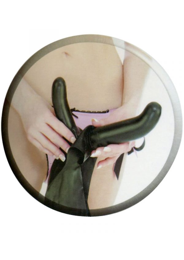 Taylor Wane Double G Pleasure Strap On Waterproof Black
