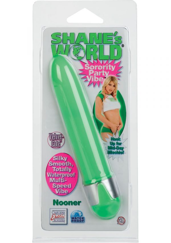 SHANES WORLD SORORITY PARTY VIBE NOONER 4.75 INCH GREEN