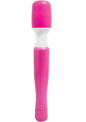 Mini Wananchi Silicone Massager Waterproof 8.25 Inch Pink