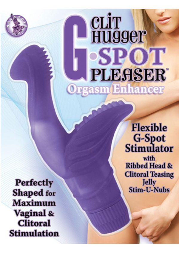Clit Hugger G Spot Pleaser Vibrator Purple