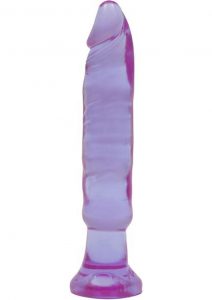 Crystal Jellies Anal Starter Sil A Gel 6 Inch Purple