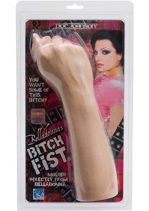 Belladonnas Bitch Fist 11 Inch Flesh