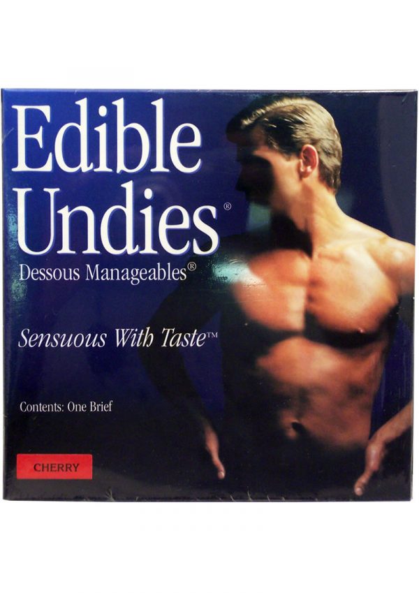 Sensuous With Taste Edible Undies Male Cherry