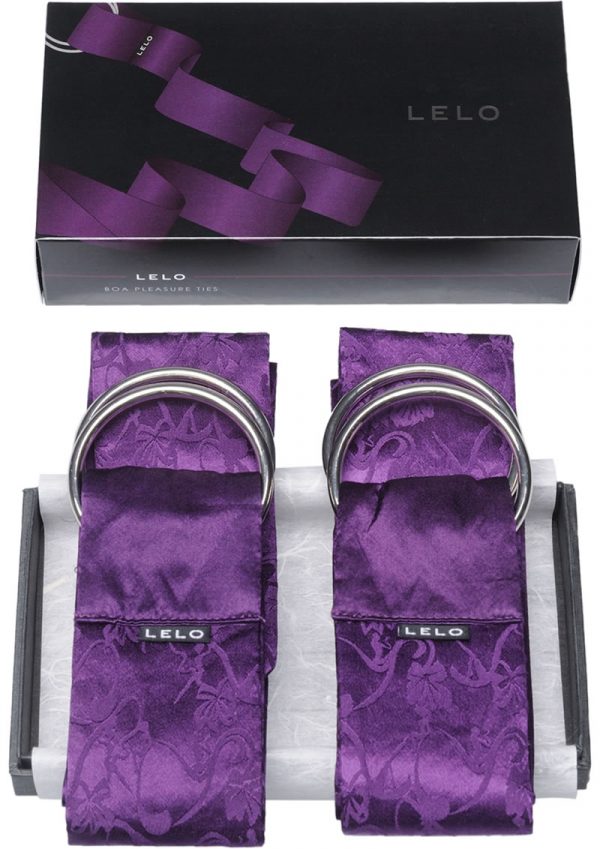 Boa Pleasure Ties Purple