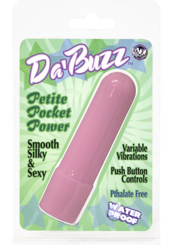 DA BUZZ PETITE POCKET POWER LAVENDER WATERPROOF