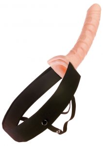 Fetish Fantasy Series Hollow Strap On Flesh 10 Inch