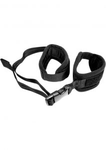 Sex And Mischief Adjustable Handcuffs Black