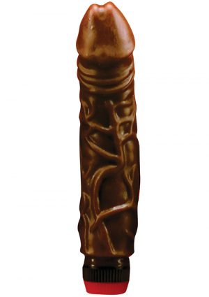 Jelly Chocolate Dream No 2 Vibrator 8 Inch Brown