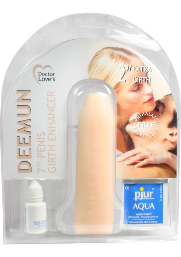 Doctor Loves Deemun Penis Girth Enhancer 7 Inch Flesh