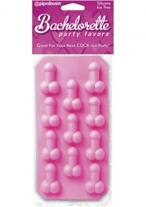 Bachelorette Party Favors Silicone Ice Tray Pink