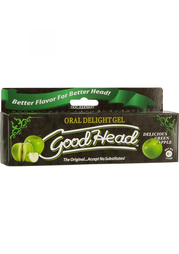 Goodhead Oral Delight Gel Green Apple 4 Ounce