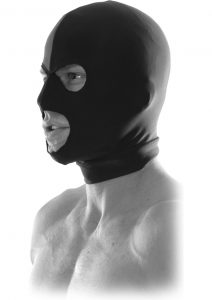 Fetish Fantasy Series Limited Edition Spandex Hood Black