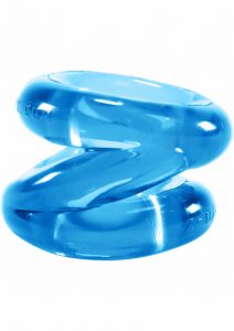 Atomic Jock Z-Balls Cockring And Ballstretcher Ice Blue