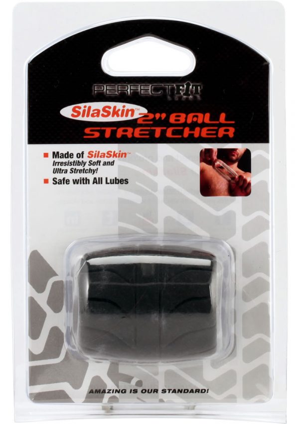 Perfect Fit Ball Stretcher SilaSkin 2in - Black