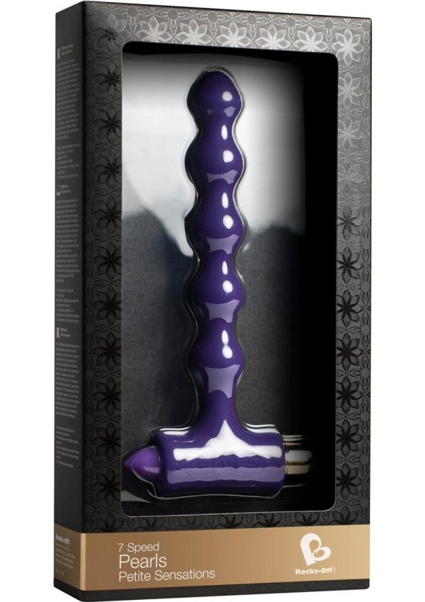 Pearls Petite Sensations 7 Speed Silicone Waterproof Purple