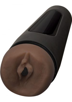 Main Squeeze The Original Ultraskyn Stroker Pussy Masturbator Chocolate 7.5 Inches