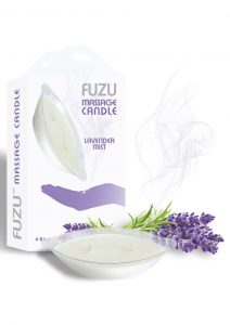 Fuzu Massage Candle Lavender Mist Vegan Friendly 4 Ounce