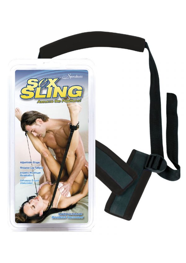 Sex Sling Assume The Position Neoprene Black