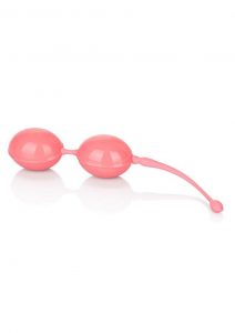 Weighted Kegel Balls Silicone With Retrival Cord Pink