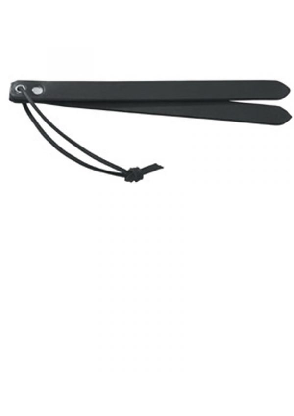Two Strap Slapper 10 Inch Black