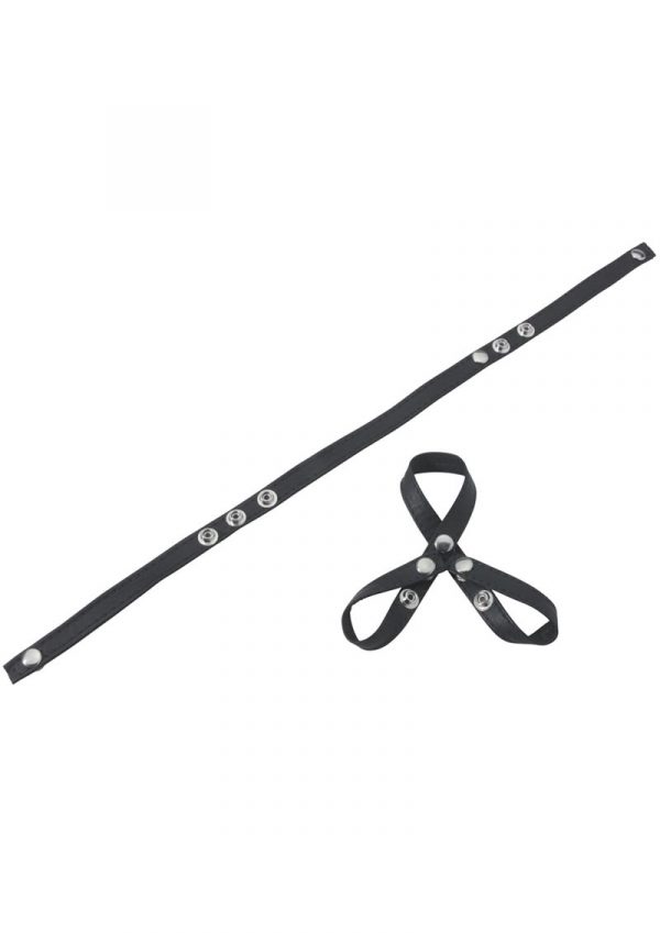 C And B Divider 8 Style Ball Divider Sewn Garment Leather Black