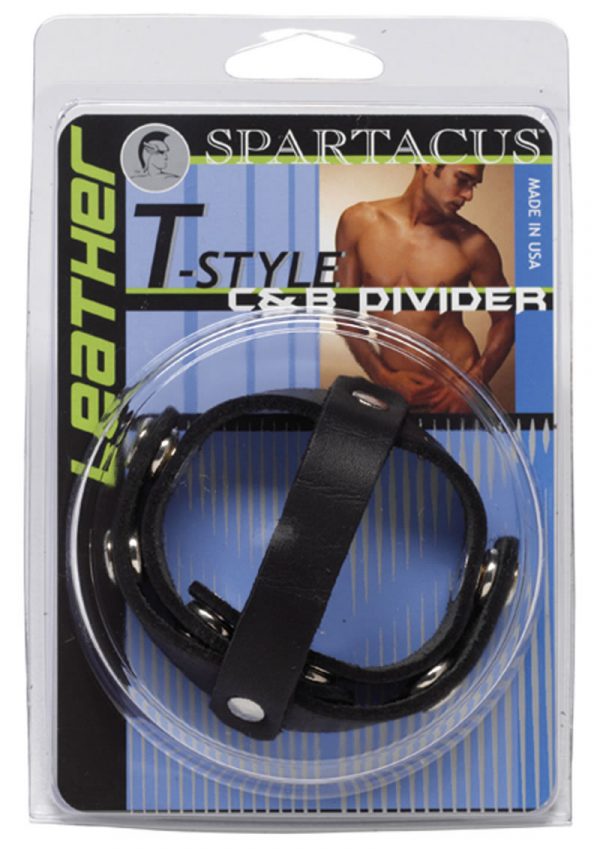 Oiltan T Style Ball Divider Leather Black