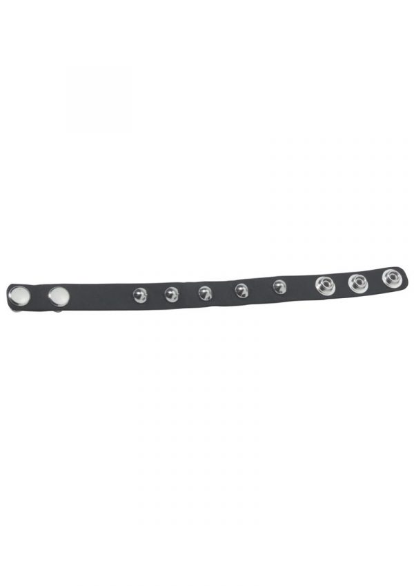 Oiltan Studded Cock Ring Black