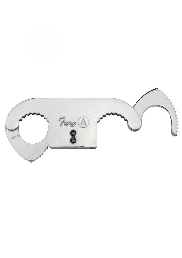 Nickel Coated Steel Thumb Cuffs With Double Lock Silver