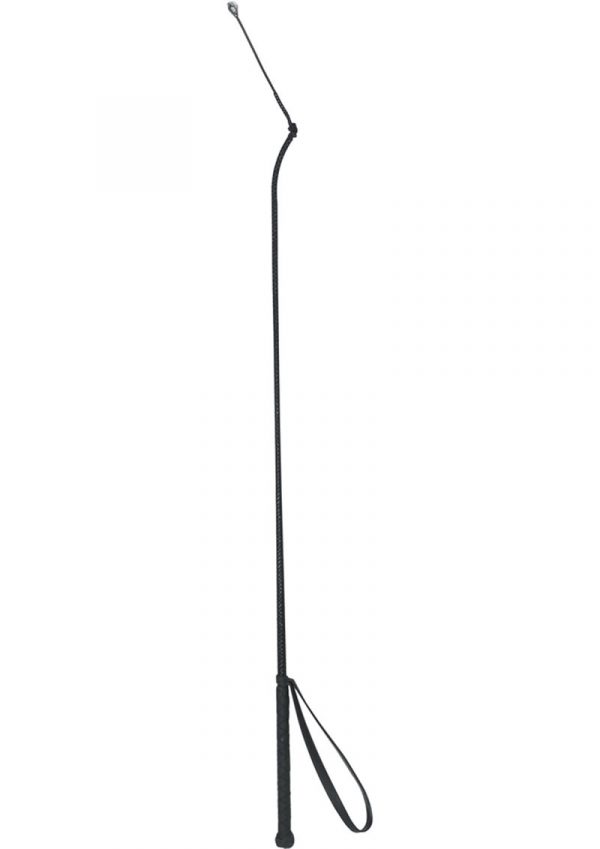 Whip Tip Crop 35 Inch Black