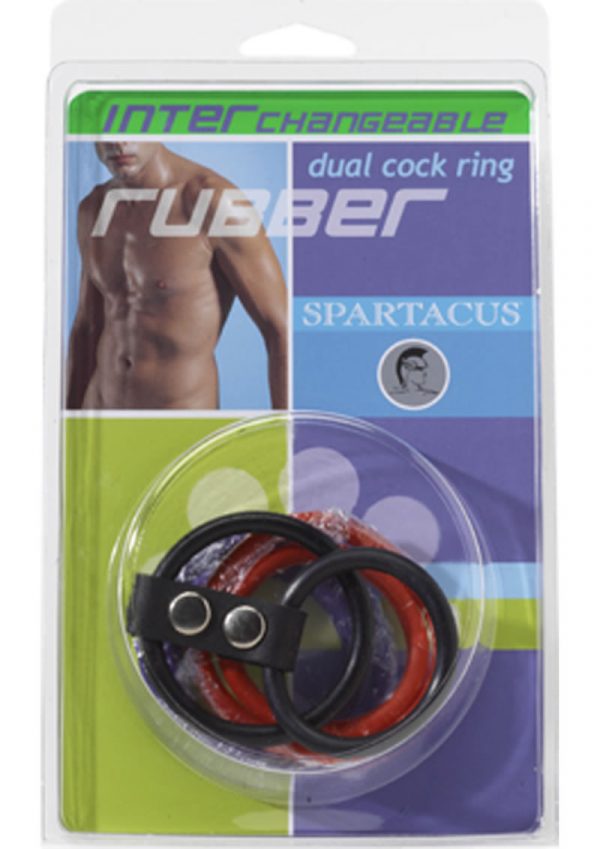 Interchangeable Dual Cock Ring Set