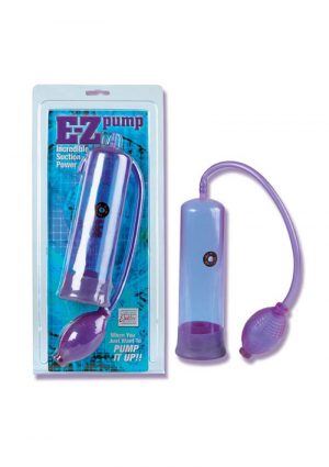 EZ PUMP PENIS PUMP 7.5 INCH PURPLE