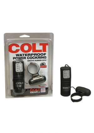 COLT POWER COCK RING BLACK WATERPROOF