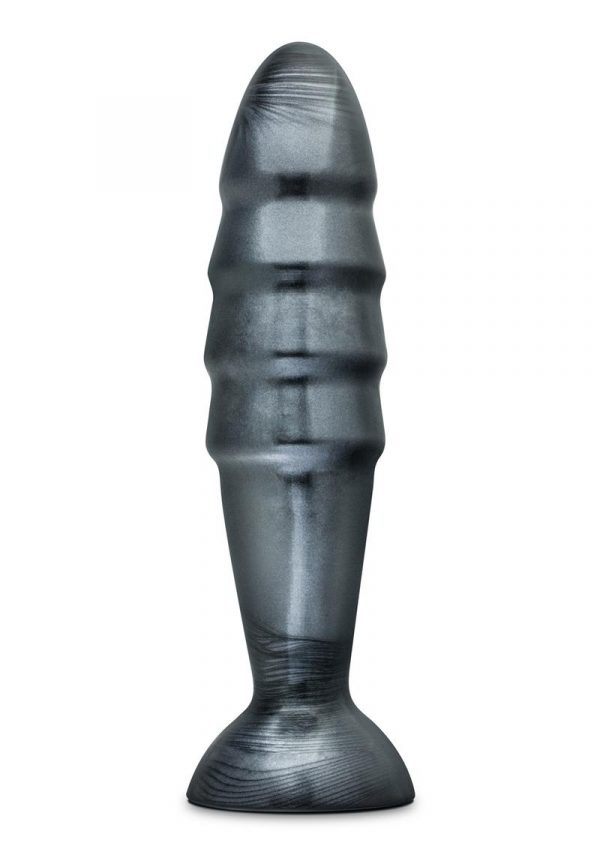 Jet Destructor Anal Plug Carbon Metallic Black 10.75 Inches