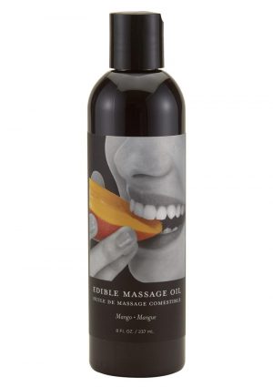 Earthly Body Edible Massage Oil Mango 8 Ounce