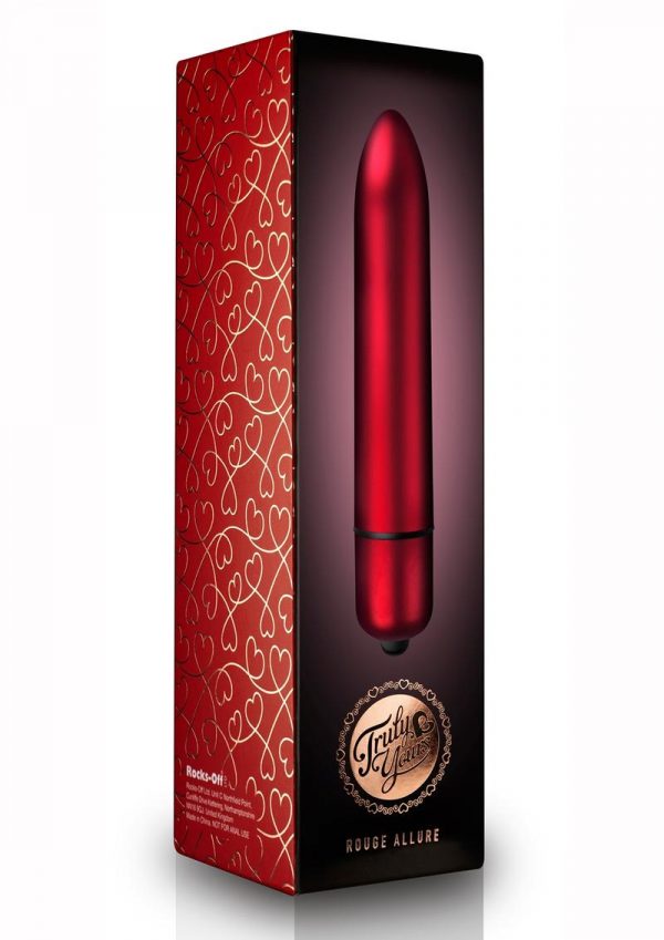 Truly Yours Rouge Allure Vibrator Waterproof Red