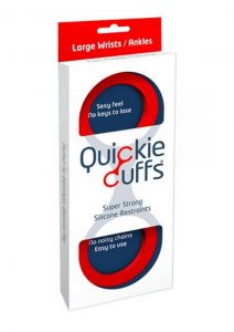 Quickie Cuffs Silicone Red Large