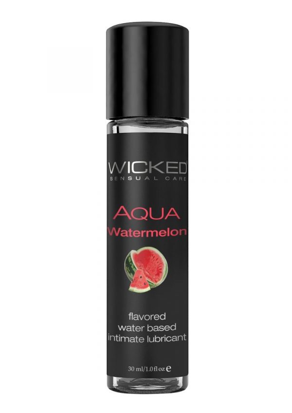 Wicked Aqua Watermelon Lube 1oz Water Based