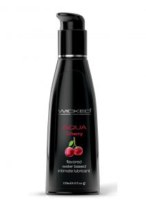 Wicked Aqua Cherry Lube 4oz Water Based