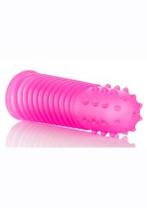 Intimate Play Finger Tingler Pink Textured Massager