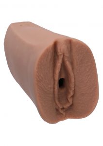 Britanya187 Ultraskyn Realistic Pocket Pussy Textured Brown 5.75 Inches