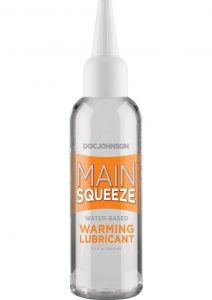 Main Squeeze Warming Water Based Lubricant 3.4oz