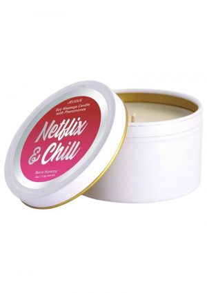 Massage Candle Pheromone Netflix andamp; Chill Very Yummy 4oz