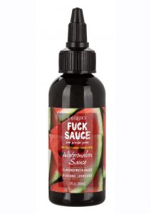 Fuck Sauce Flavored Water Based Personal Lubricant Watermelon 2oz