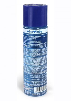 Skins Aqua Water Based Lubricant 4.4oz