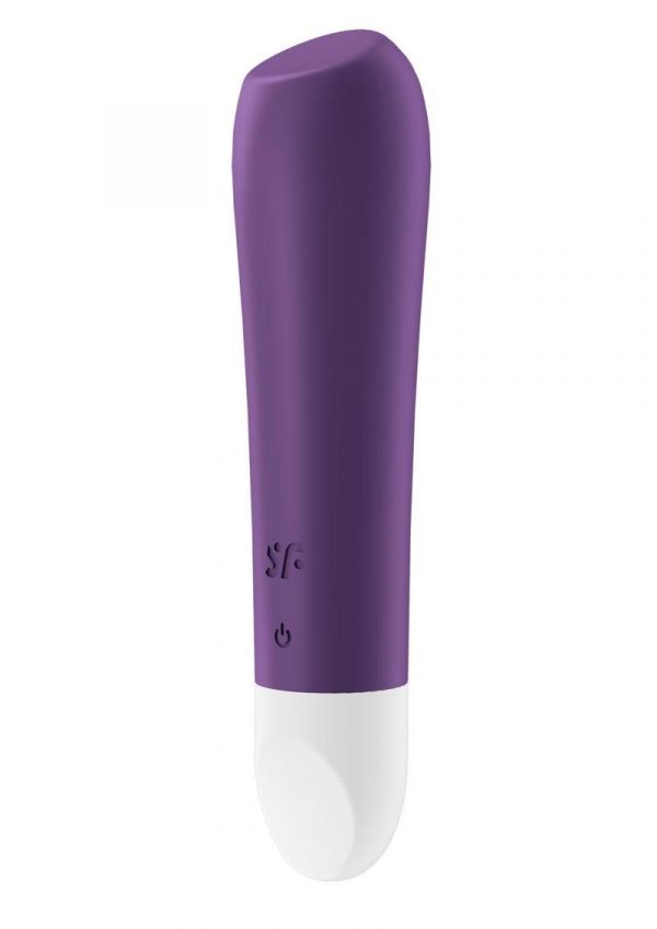 Satisfyer Ultra Power Bullet 2 Rechargeable Silicone Bullet Vibrator - Purple