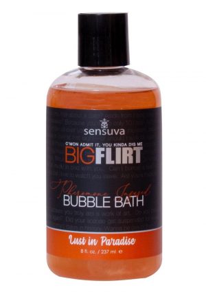 Big Flirt Pheromone Bubble Bath 8oz - Lust in Paradise