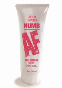 Numb AF Anal Desensitizer Flavored Cream Cherry